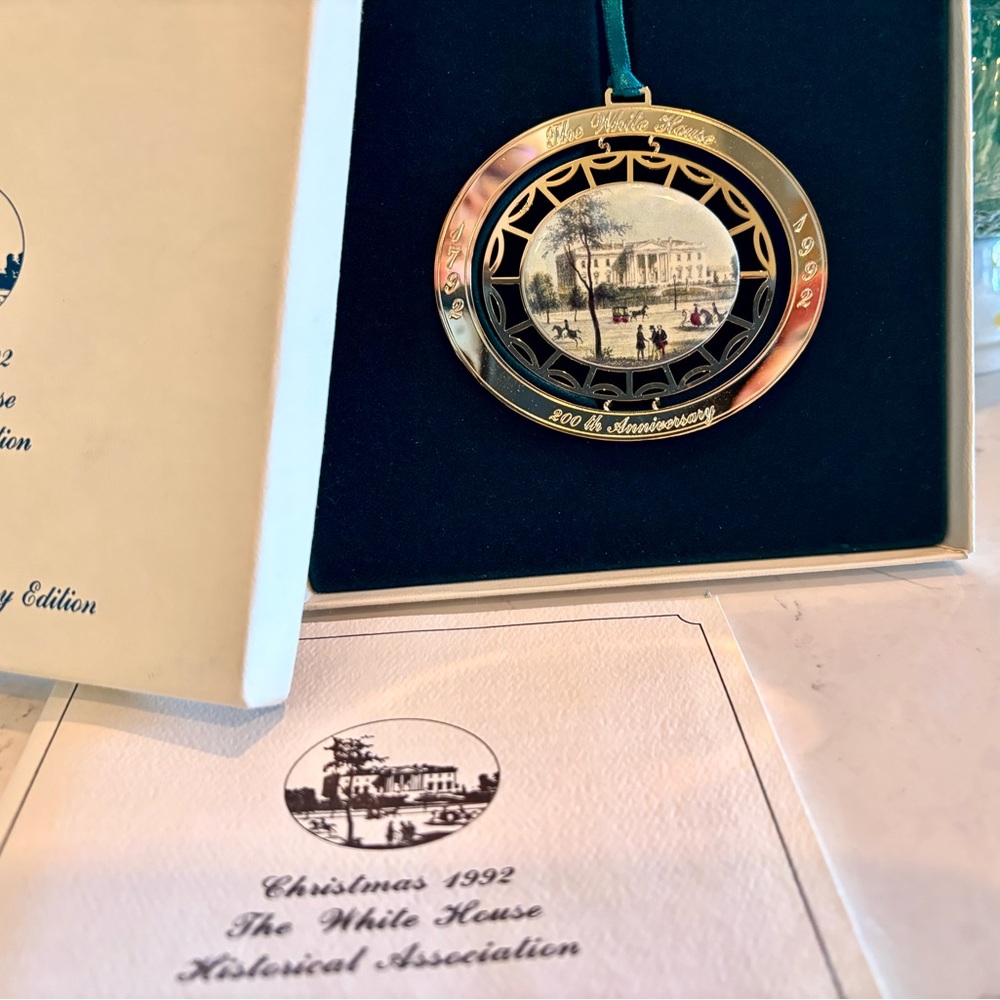 1992 White House Christmas Ornament